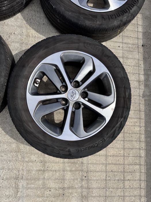 4бр. оригинални лети джанти 16” 5 х 114.3 с летни гуми за Хюндай И30