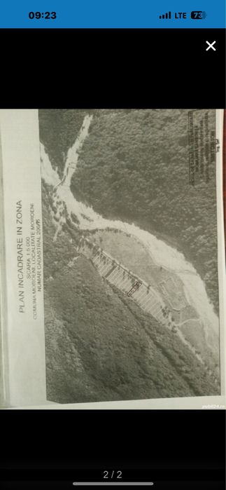 vand 1123mp teren in localitatea Moroeni, DN 71 la cca 17km de Sinaia si 108 km de Bucuresti