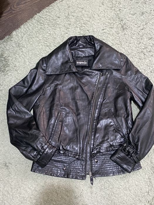 Косуха из натуральной кожи