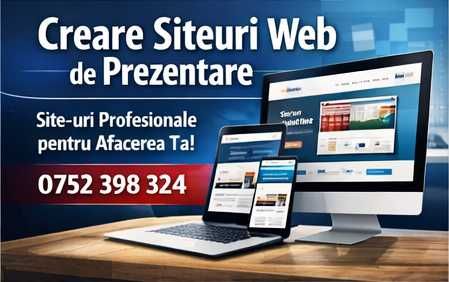 Creare siteuri web de prezentare premium - Magazin Online profesional