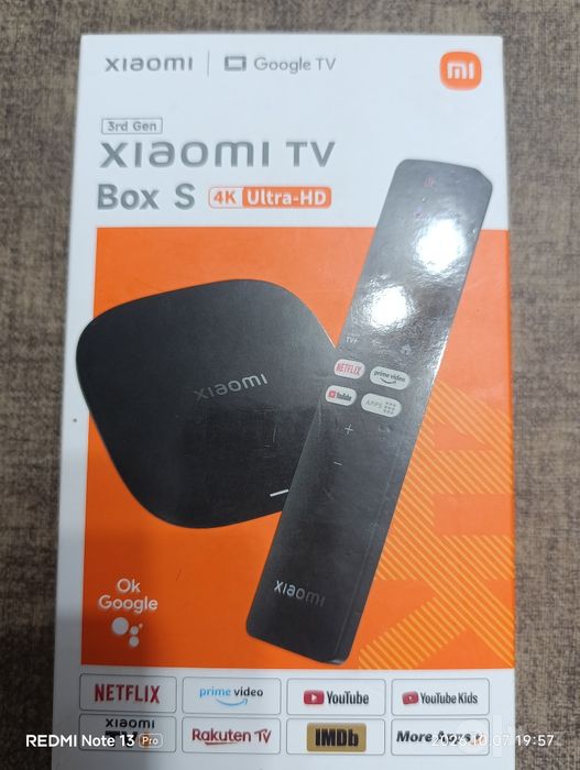 Xiaomi tv box s  3gen