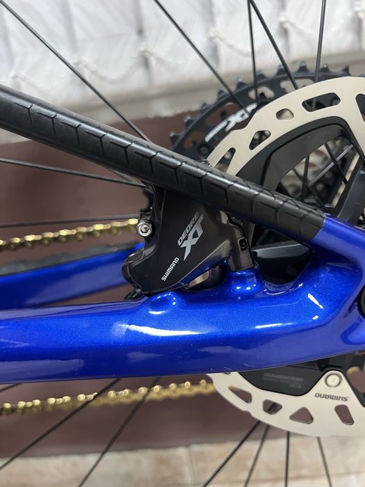 Чисто нови курбел, касета, дерайльор и спирачки Shimano XT 8100