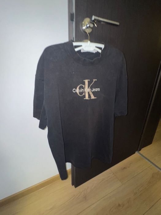 Tricou Calvin Klein Jeans negru, mărime M,Barbati