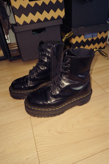 Кубинки Dr. martens Jadon black
