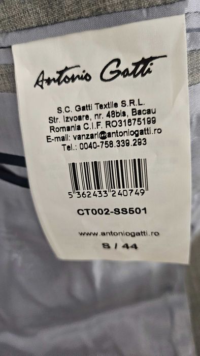Costum baieti Antonio Gatti