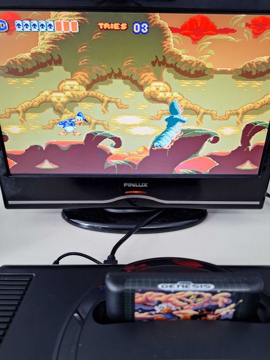 World of Illusion video game Sega Genesis