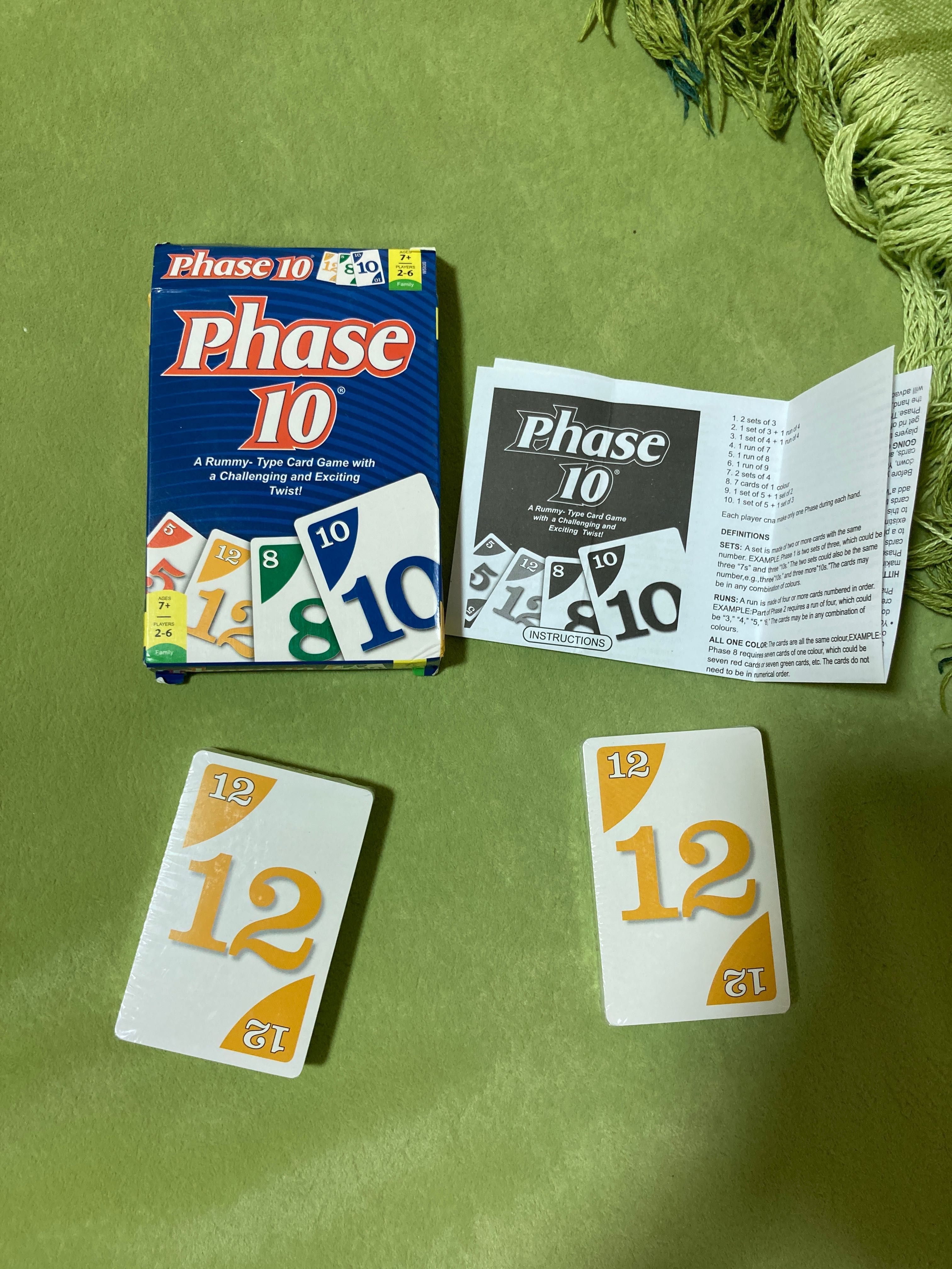 Карточная настольная игра Phase 10: 7 900 тг. - Настольные игры Астана на  Olx