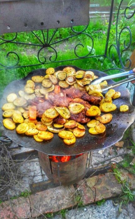 Садж сковорода походная