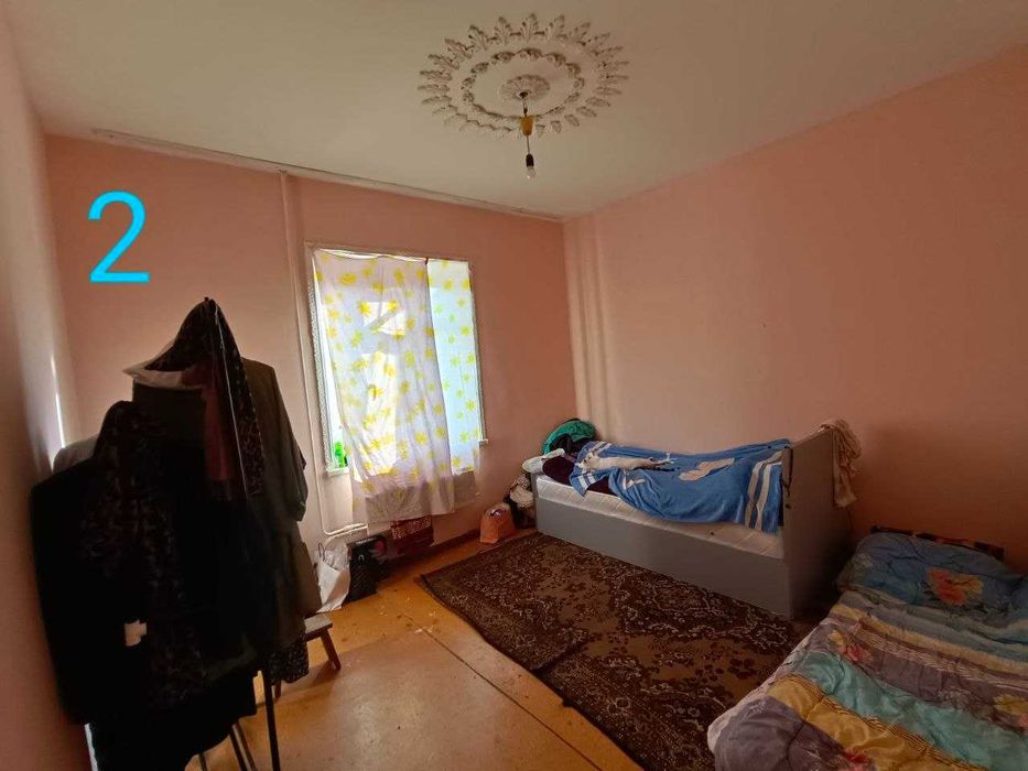 5ти комнатная квартира на 2 этаже с 6ти метровым балконом, Супер