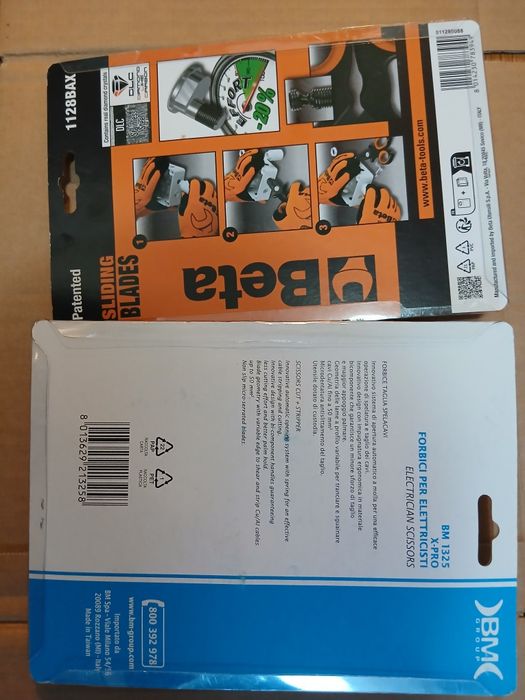 Foarfeca profesionala pentru electrician Beta / BM