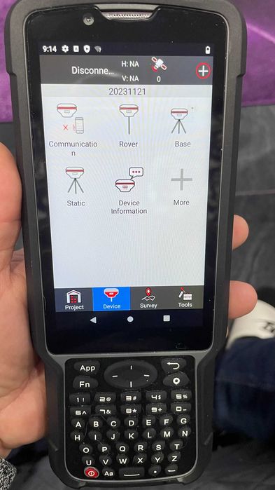 Sistem ALPHAGEO GEOPULS IMU Gnss 1408 canale GPS RTK + Laser