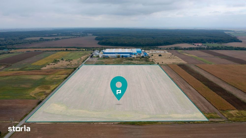 Teren extravilan 5 hectare ( zonă industrială ) Șag