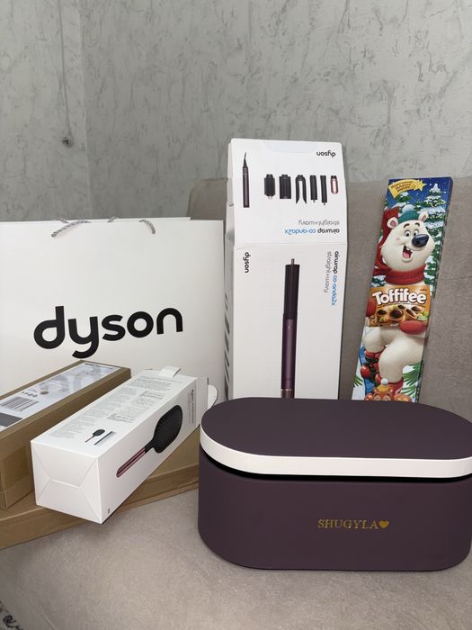 Dyson airwrap co-anda 2x straight+wavy