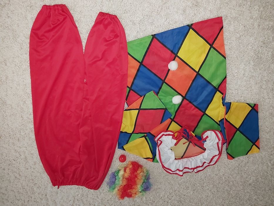 Costum clown bărbați M