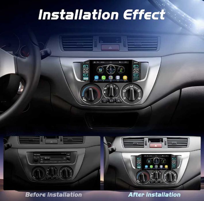Универсална Мултимедия за Кола 1 DIN с CarPlay и Android Auto (5" Екран)