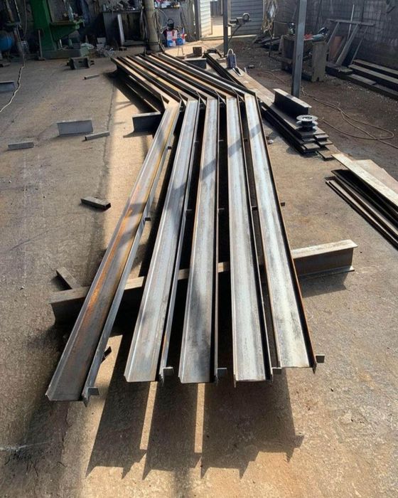 Vand structura metalică 10x20x4 din profile de 160mm