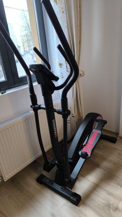 Bicicleta eliptica Hammer Crossfly ergometru, volanta 18kg, max 130kg