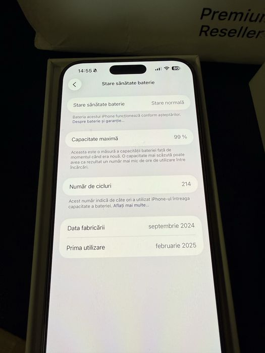 Vând Iphone 16 pro max
