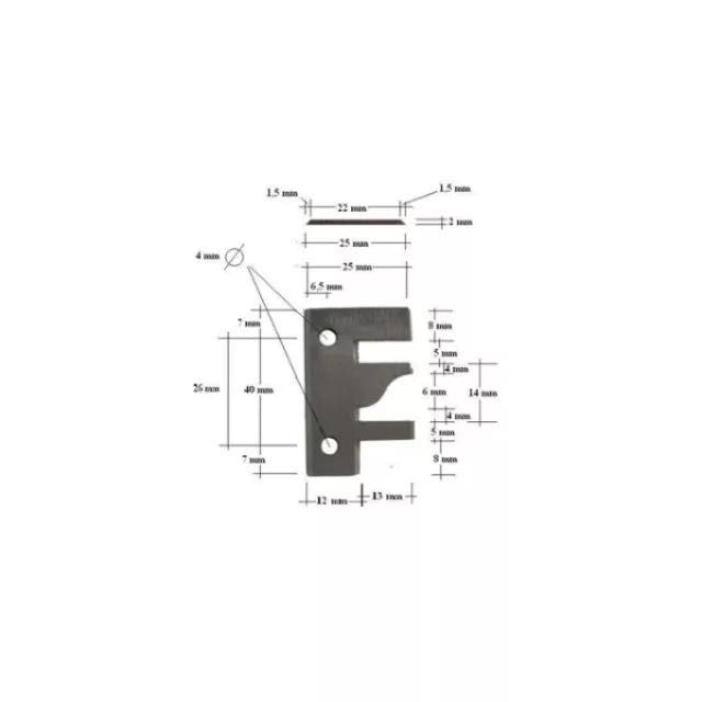 FREZE lemn profil-cotraprofil 180x30x30mm si 120x40x30mm WOODMASTER