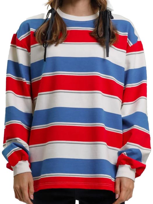 лонгслив в полоску, unisex