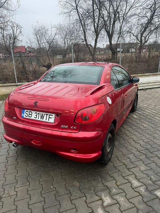 Vând Peugeot 206 CC,an 2003