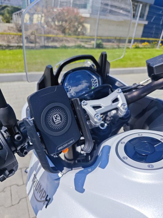 Triumph Tiger Sport 660 (2024) – 81 CP – Alb Perlat – Full Accesorizată