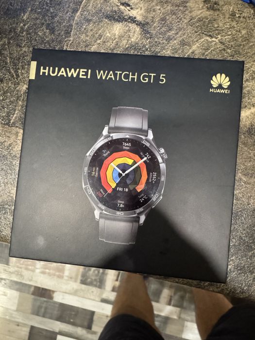Чисто нов!! Huawei watch gt5 46mm