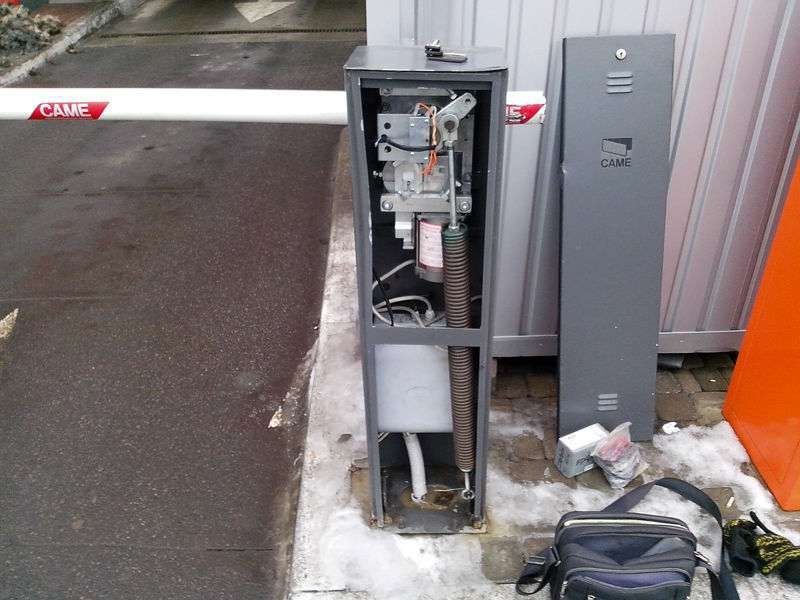 Ремонт шлагбаума