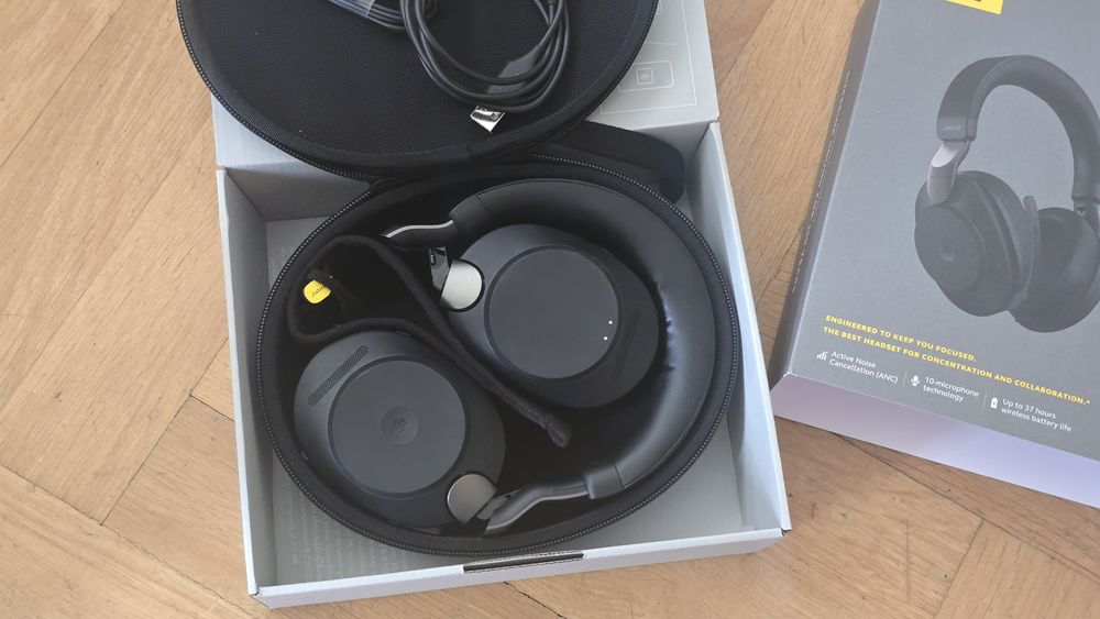Jabra Evolve2 85 Bluetooth usb C wireless headset