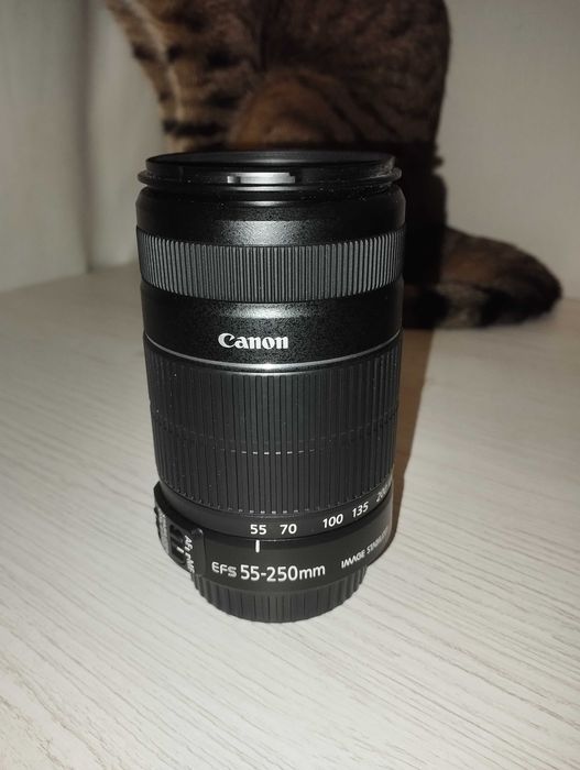 Canon EOS 600D + EFS 18-55 + EFS 55-250