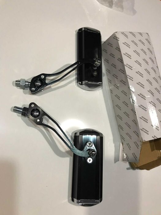 Oglinzi moto ATV corp aluminiu model BLACK-ALL Motociclete