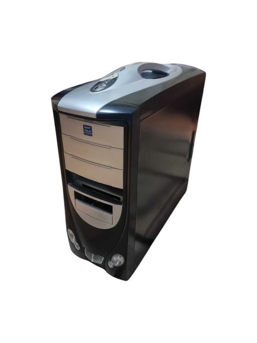 Carcasa cu maner PC Tower ATX Negru/Argintiu (fara sursa)