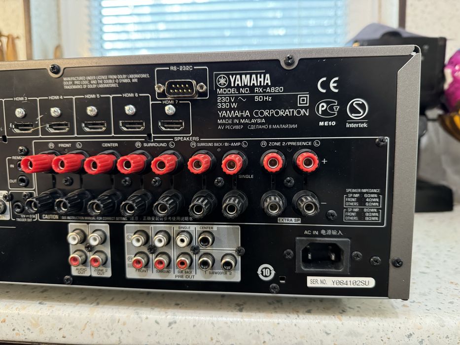 Yamaha RX-A820 ресовър усилвател