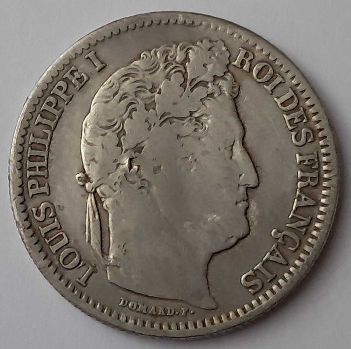Franta, 2 Francs Louis-Philippe 1839 Bordeaux