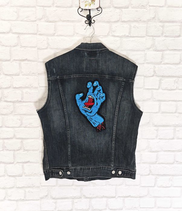 Levi's Оригинално мъжко деним яке без ръкави / Елек размер  М