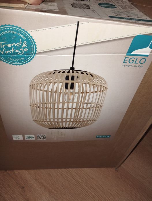 Lustra/Candelabru bambus Eglo