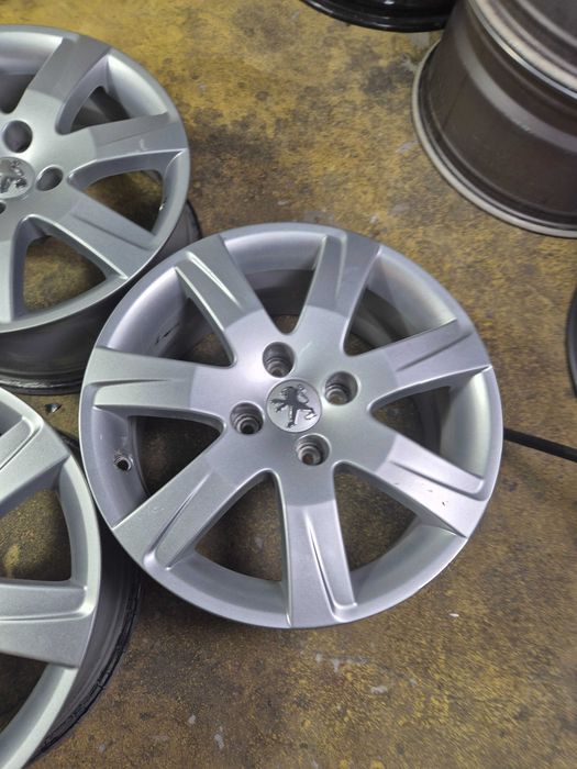 4 Jante Aliaj 4x108 16'' OEM Peugeot 2008 308 Citroen C4 C3 Aircross