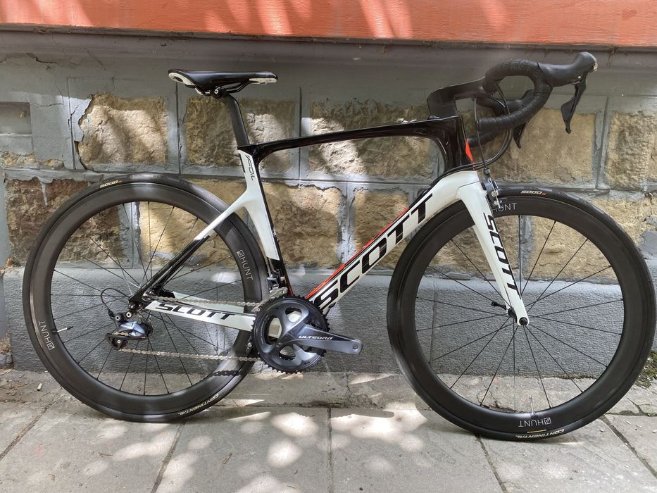 Карбонов велосипед SCOTT FOIL.Ultegra.HUNT 50