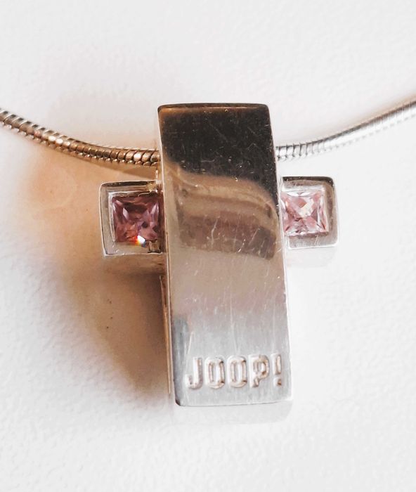 Colier original Joop argint 925 cu cruce