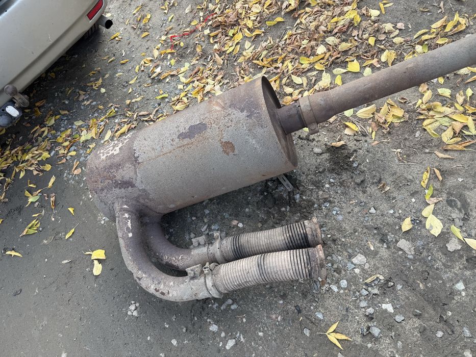 Глушитель от автобуса мерседес 405