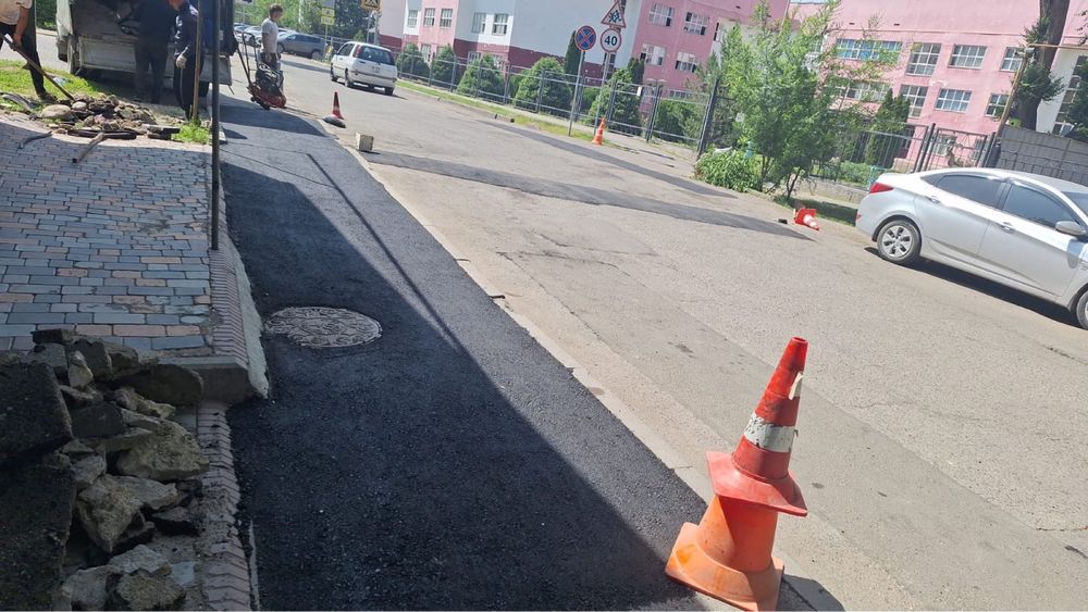 Асфальт, укладка асфальтового покрытия,ремонт дорог