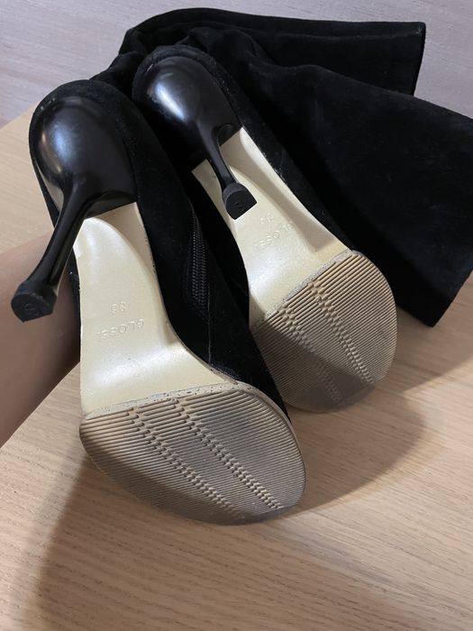 Ботуши естествен велур