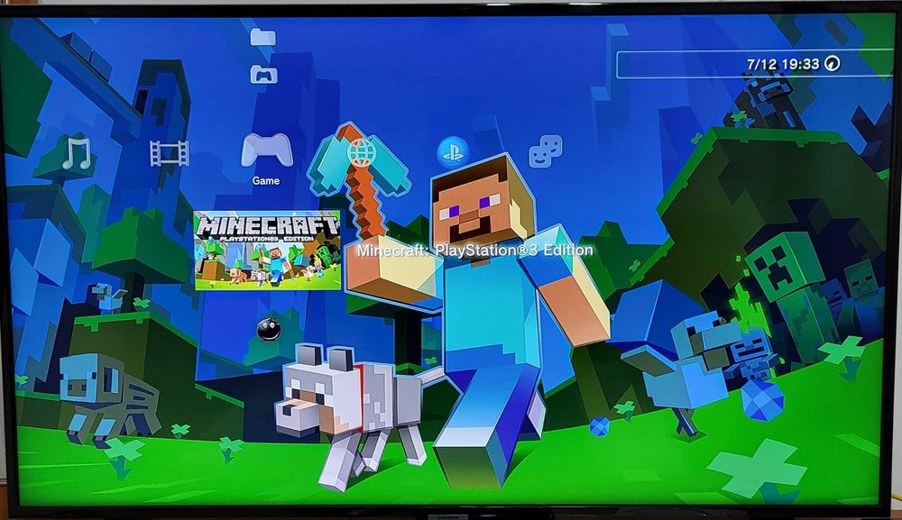 Consola Playstation PS3 super slim modata HEN + 35 jocuri - GTAV , NFS , MK , Minecraft , Fifa , Mafia + Bonus