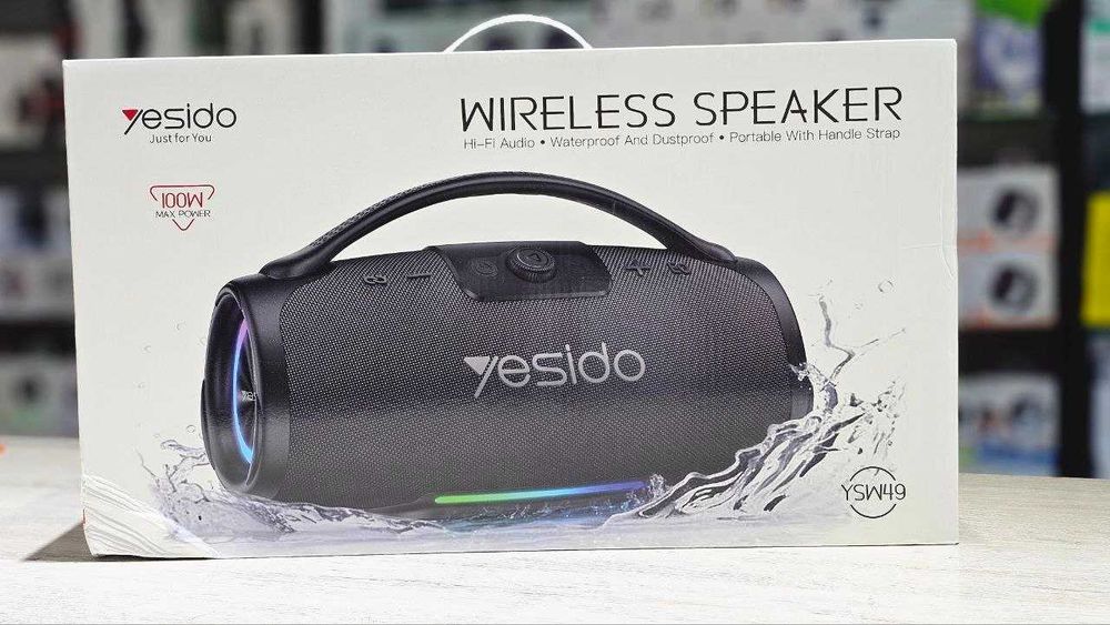 Yesido YSW49 100W Мощная Беспроводная Bluetooth Колонка