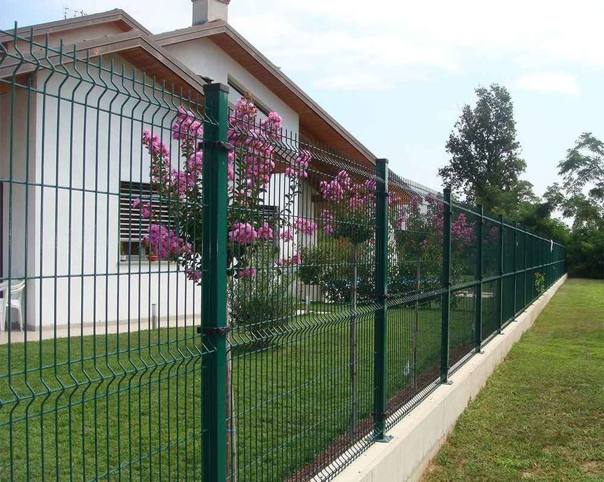 Забор из 3 д сетки