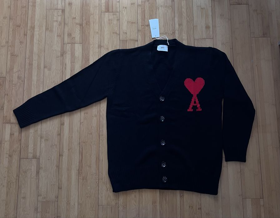 Ami cardigan negru nou