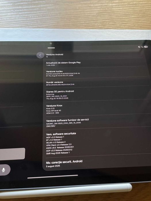 Samsung Galaxy Tab S10FE Plus 13.1'' + S Pen + Cutie, Android 16
