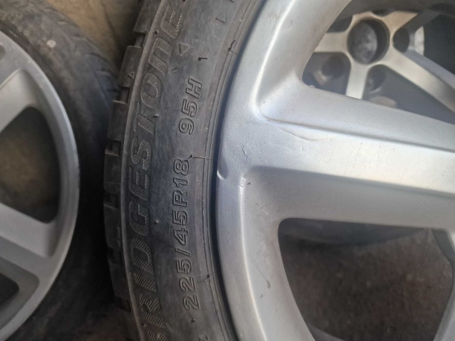 jante cu anvelope iarna BRIDGESTONE BLIZZAK