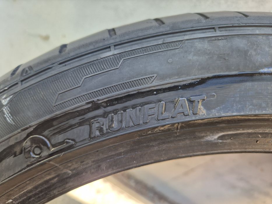 2бр летни гуми Фалкен/ 245-40-19/2018г/5мм грайфер/ Ръмфлат/ с борд/