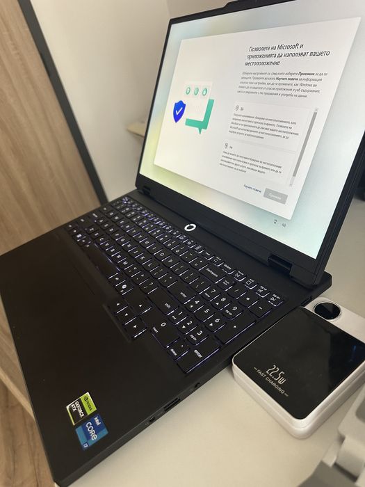 Lenovo Legion 5 15IRX10 – i7-13650HX / 24GB DDR5 / GeForce RTX – отлично състояние